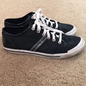 Gently worn coach shoes size 10